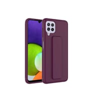 Samsung Galaxy M32 Uyumlu Kılıf Zore Qstand Kapak