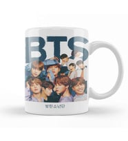 Bts Squad Kupa Bardak Porselen