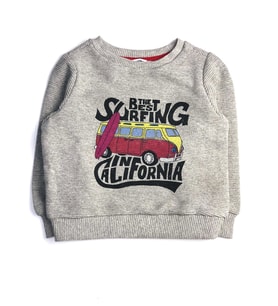 Erkek Çocuk Baskılı Sweatshirt