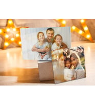 Premium Kişiye Özel 2 Adet Metal Poster Tablo Full Hd Kalite Baskı 15x20 cm