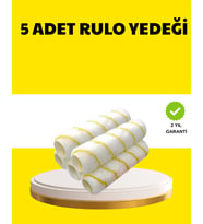 5 li İnce İşçilik Boya Rulo Seti Pürüzsüz Ve Eşit Kaplama