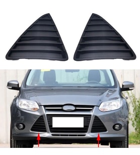 Ford Focus Mk3 Ön Tampon Panjuru Üçgen Panjur Mat Siyah Sağ Sol