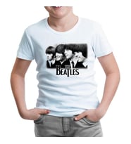 The Beatles Beyaz Çocuk Tshirt