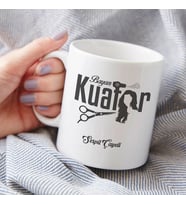 Bayan Kuaförüne Hediye Kupa Bardak