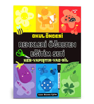 Okul Öncesi Renkleri Öğreten YAZ-SİL Eğitim Seti