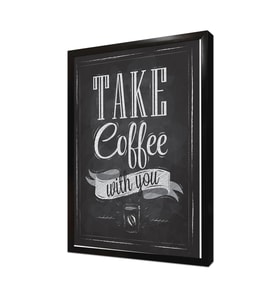 Vintage Retro Çerçeveli Mdf Tablo