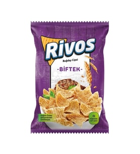 Rivos Biftek Buğday Cips 56 g e