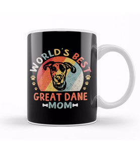 Great Dane Mom 06 Kupa Bardak Porselen