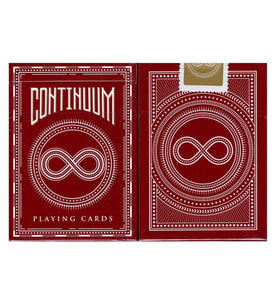 Bicycle Continuum Burgundy Oyun Kağıdı Limited Edition USPCC iskambil Kartları  (Karışık)
