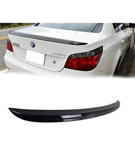 Bmw E60 M5 Bagaj Üstü Spoiler Parlak Siyah Spoyler Plastik İthal 2004-2010