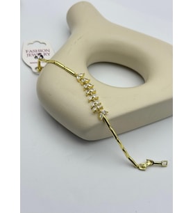 Xuping Ymz Gold Taşlı Yaprak Bileklik - 26ymzb14