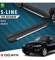 S-Dizayn Bmw X6 E71 S-Line Aluminyum Yan Basamak 193 Cm 2008-2014 A+ Kalite