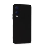 Vivo Y17s Kılıf Nano İçi Kadife Silikon - Siyah