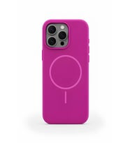 iPhone 16 Pro Mag Core Akıllı MagSafe Animasyonlu Silikon Kılıf Fuşya