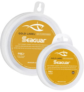 Gold Label Tatlı ve Tuzlu Su için Misina, Berrak Sulara Uygun, %100 Fluorokarbon, Şeffaf, Farklı Boyutlar