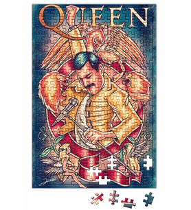 Queen Freddiee Mercury Puzzle 240 Parça Yapboz