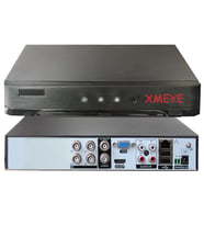 4 Kanal Yapay Zeka Destekli Araç,Yüz,İnsan ve Hareket Algılayan 5 Mp H265+ 1080P Kayıt Hıbrıt Xmeye Kayıt Cihazı_BS 104