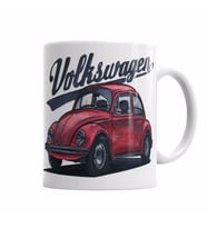 Volkswagen old beetle     Kupa Bardak Porselen