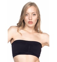 SİYAH MI Emay 4022 Pedli Straplez Korse