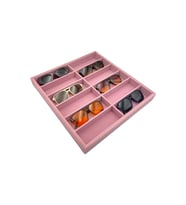 Gözlük Tablası 12 li Organizer Pembe