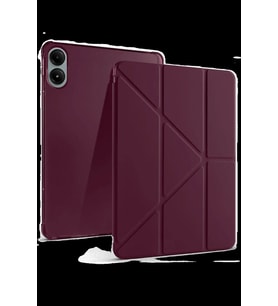 Pilelistore   Xiaomi Redmi Pad Pro 12.1 Kılıf Kalemlikli Mars Tablet Kılıfı - Mürdüm
