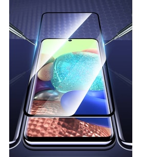 Oppo A38 Ekran Koruyucu Ekranı Tam Kaplayan Esnek Şeffaf Seramik Cam (Renksiz)
