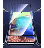 Oppo A38 Ekran Koruyucu Ekranı Tam Kaplayan Esnek Şeffaf Seramik Cam (Renksiz)