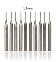 Tungsten Karbür PCB Kesme CNC Freze Ahşap İşleme 1.1mm 10 Adet  