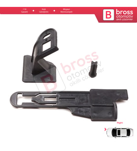 Renault Fluence L3 L30 2009-2020 260601089R İçin Sağ Ön Taraf Far Tamir Seti