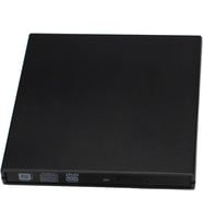 5114 USB SATA Slim 9.5mm DVD RW Writer SSD External Harici Caddy Kutu
