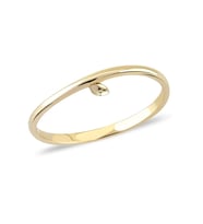 14k Altın Minimal Dal Yüzük
