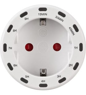 Brennenstuhl İç Mekan Kullanımı İçin 12 Proglamlı Led Işıklı Zaman Ayarlı Priz