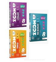 Günay Yayınları Günay Yayınları 8. Sınıf Zoom Fen + Türkçe + İnkılap 3 lü set (Çok Renkli)
