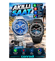 SK4 Ultimate AMOLED Akıllı Saat – Bluetooth Arama, NFC, GPS Takibi ve Çift Kordon