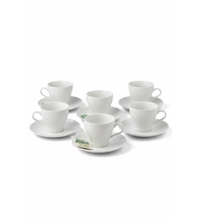 Cooker 12 Parça Çay ve Nescafe Fincan Seti