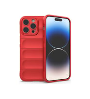 Apple İphone 16 Pro Max Kılıf Optimum Silikon - Kırmızı
