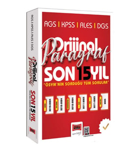 Yargı Kpss Ags Ales Dgs Paragraf Çıkmış Sorular Son 15 yıl