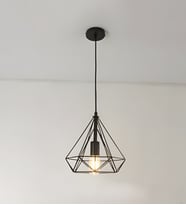 3 Başlı Avize Modern Restoran Bar Tezgahı Koridor Geçidi Balkon Ofis Yatak Odası Yatak Başı Merdiven Metal Sarkıt Avize 3225-W85-4D-XX (Siyah)