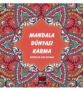 Mandala Dünyası-Karma (Büyükler İçin Boyama)