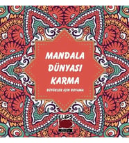 Mandala Dünyası-Karma (Büyükler İçin Boyama)