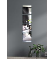 Dekoratif Kare Ayna 32cm (Buz-Buz)