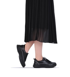 Kuum London K108950 Siyah Exclusıve Kadın Kışlık Casual Ayakkabı