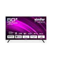 Simfer 50SFSV6B 4K Ultra HD 50" 127 Ekran Uydu Alıcılı Smart ULED TV