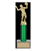 ODAK KUPA - Figürlü Kupalar - Voleybol Kadın Figürlü Kupalar FG-006 A - 31 cm