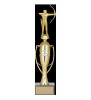 ODAK KUPA - Figürlü Kupalar - Okçu Figürlü Kupalar FG-026 C - 40 cm