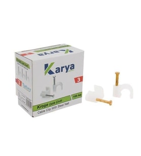 Karya Kroşe 3 Numara Çelik Çivili 100'lü Paket