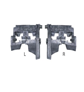 Volkswagen Passat B6 2006 - 2010 Dis Kol Kilit Braketi Sag Sol