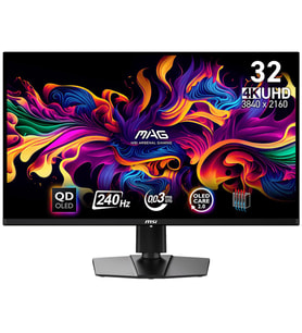MSI MAG 321UPX QD-OLED 31.5 inç 240 Hz 0.03ms 4K UHD Adaptive-Sync Pivot Gaming Monitör
