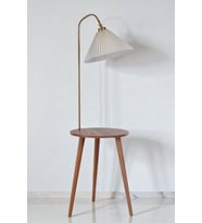 ATLAS NATUREL-ESKİTME LAMBADER PİLELİ KREM ABAJURLU