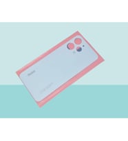Xiaomi Redmi 12 -4G- Uyumlu Arka Kapak Batarya Kapağı - MAVİ